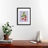 Deny Designs Melissa Donne Strawberries and Stars Black Framed Art Print - 2 of 4