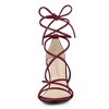Allegra K Women's Back to College Strappy Straps Lace Up Chunky Heel Sandals - 2 of 4