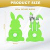 Unique Bargains Easter Bunny Knife Forks Decorative Flatware Storage Holders 5.9" x 3.2" 36 Pcs - 2 of 4