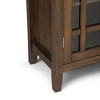 Bedford - Medium Storage Cabinet - Rustic Natural Aged Brown - 4 of 4
