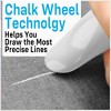 Impresa Fabric Chalk Markers for Sewing and Quilting - 2 Pack - Refillable Chalk Pencils - White Sewing Chalk for Fabric - image 2 of 4