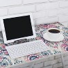 RoomMates Bohemian Peel & Stick Wallpaper Pink/Blue: Removable Vinyl, Self-Adhesive, Modern Medallion Pattern, 28.2 Sq Ft - 3 of 4