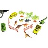 JuzToys 22" Transport Dinosaurs Car Carrier Truck, Toy Includes Dinosaur Toys, Cars and Helicopter - 2 of 4