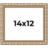 PosterPalooza | 14x12 Modern Bamboo Picture Frame, UV Acrylic, 5 Finishes - 2 of 4
