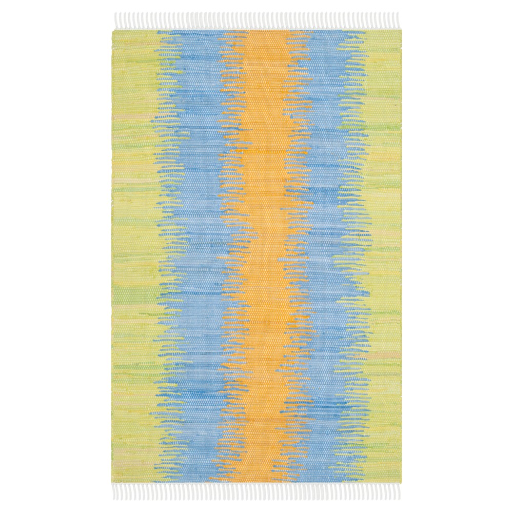 Coletta Flatweave Accent Rug - Green / Gold (3' X 5') - Safavieh