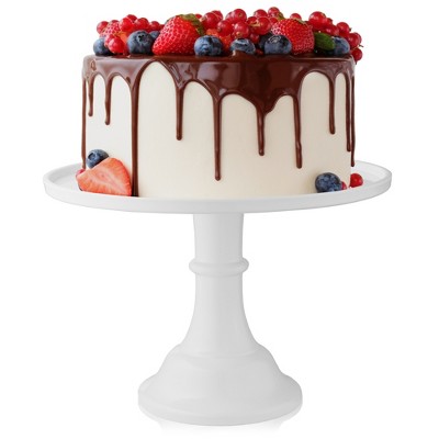 Last Confection Round Cake Stands - 11" Melamine Dessert Display Holders