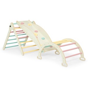 Delta Children Montessori 3-in-1 Indoor Climbing Playground - 1 of 4