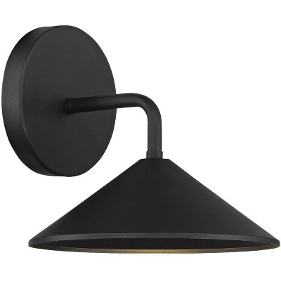 Minka Lavery City Streets 8" Wide Sand Coal LED Outdoor Wall Light