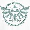 Juniors Womens Nintendo The Legend of Zelda: Tears of the Kingdom Green Hyrule Crest T-Shirt - 2 of 4