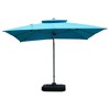 TiramisuBest 9ft Aluminum Cantilever Tilt Patio Umbrella with Center Pole - Lake Blue (Not Base) - 2 of 4