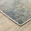 Captiv8e Designs Connor Contemporary Abstract Blue/Green Area Rug - 3 of 4