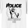 The Police North American Tour Crew Neck Short Sleeve Men's White T-shirt - 2 of 3