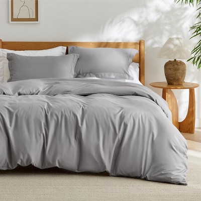 3 pieces Duvet Cover Soft Double Brushed Bedding Set for Kids & Adults Zipper Closure