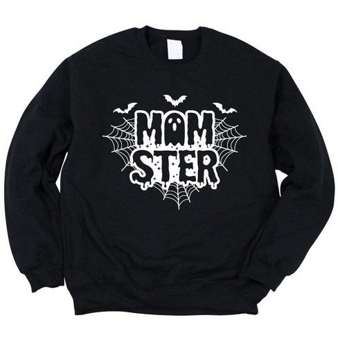 Simply Sage Market Women's Graphic Sweatshirt Momster Ghost - image 1 of 4