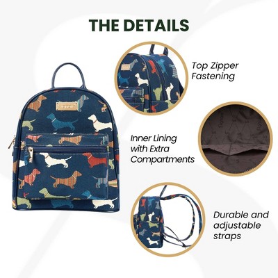 Signare USA Dachshund Blue Daypack — фото 4