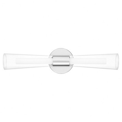 Quoizel Lighting Amara 1 - Light Vanity in  Polished Chrome