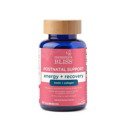Mommy's Bliss Postnatal Support Energy + Recovery, Biotin + Collagen - 60ct