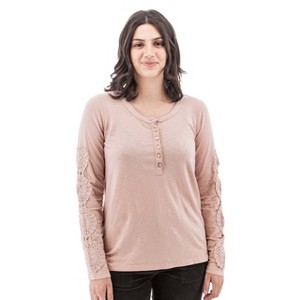 Aventura Clothing Women's Crystal Henley - 1 of 4