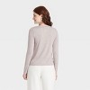 Women's Long Sleeve Brushed Knit T-Shirt - A New Day™ - 2 of 4