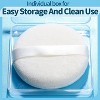 2pcs Powder Puff, 4.13 Inch Powder Puff for Body Powder, Body Powder Puff Large Powder Puff - 4 of 4
