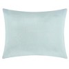 Greenland Home Fashions Marina Luxurious Modern Ultra Soft Pillow Sham Seafoam - image 4 of 4