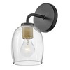 Lark Percy 1 - Light Vanity in  Black/Lacquered Brass - 4 of 4