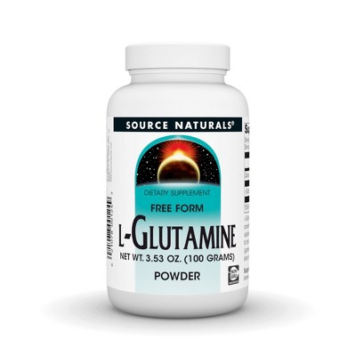 L-Glutamine Powder 100 Gram by Source Naturals, Inc.  -  3.53 oz Powder