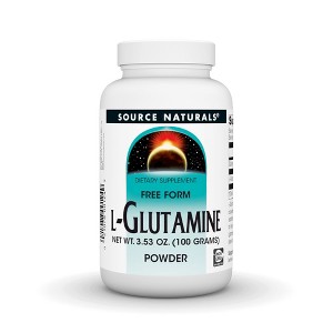 L-Glutamine Powder 100 Gram by Source Naturals, Inc.  -  3.53 oz Powder - 1 of 3