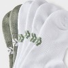Men's Striped Tonal Varsity 3pk Crew Socks - All In Motion™ 6-12 - 2 of 2