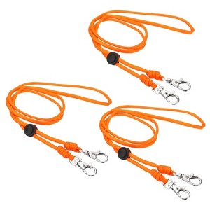 Unique Bargains Polyester Wear-resistant Lightweight Card Neck Lanyards with Hook - 1 of 4