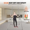 VEVOR Aerial Yoga Frame, 9.67 ft Height Yoga Swing Stand, Max 551.15 lbs Load Chrome-Plated Steel Pipe Inversion Yoga Swing Stand Yoga Rig Yoga Sling - 3 of 4
