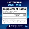 Lactoferrin 250 mg 60 Vegetable Capsules - 2 of 4