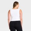 Women's Everyday Soft Feminine Square Neck Tank Top - All In Motion™ - 4 of 4