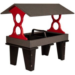 JCS Wildlife Medium Ground Fly Thru Bird Feeder - 1 of 4