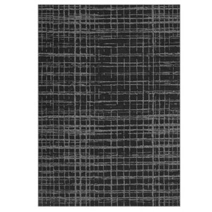 Indoor Modern Washable Geometric Checkered Floor Carpet Soft Non Slip Area Rugs for Home Office - 1 of 4
