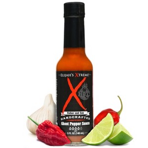 Elijah's Xtreme Ghost Pepper Hot Sauce - 1 of 4