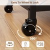 Bar Carts for The Home, Bar Cart, Serving Cart with Wheels - 2 of 4