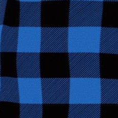 bright cobalt plaid