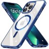 Entronix [Magnetic] Case Compatible with iPhone 13 Pro Max - [Clear Back] Soft Matte Frame - 2 of 4