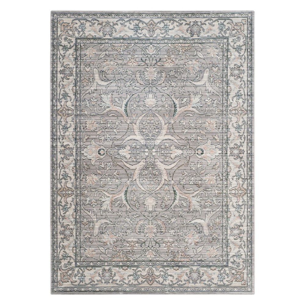 2'x3' Floral Loomed Accent Rug Mauve/Cream - Safavieh