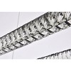 Elegant Lighting Monroe 1 - Light Pendant in  Black - 3 of 4