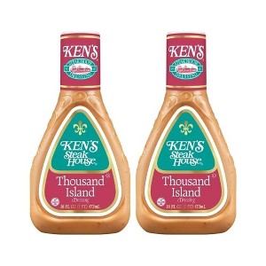 Ken's Steak House Thousand Island Dressing, 16 fl oz (Pack of 2) - 1 of 1
