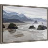 Amanti Art Cannon Beach fog rises over the coastline by Jaynes Gallery Danita Delimont Canvas Wall Art Print Framed 23 x 16-in. - 3 of 4