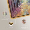 Art Remedy Road in Autumn Pastel Color Abstract Wall Art Framed - 4 of 4