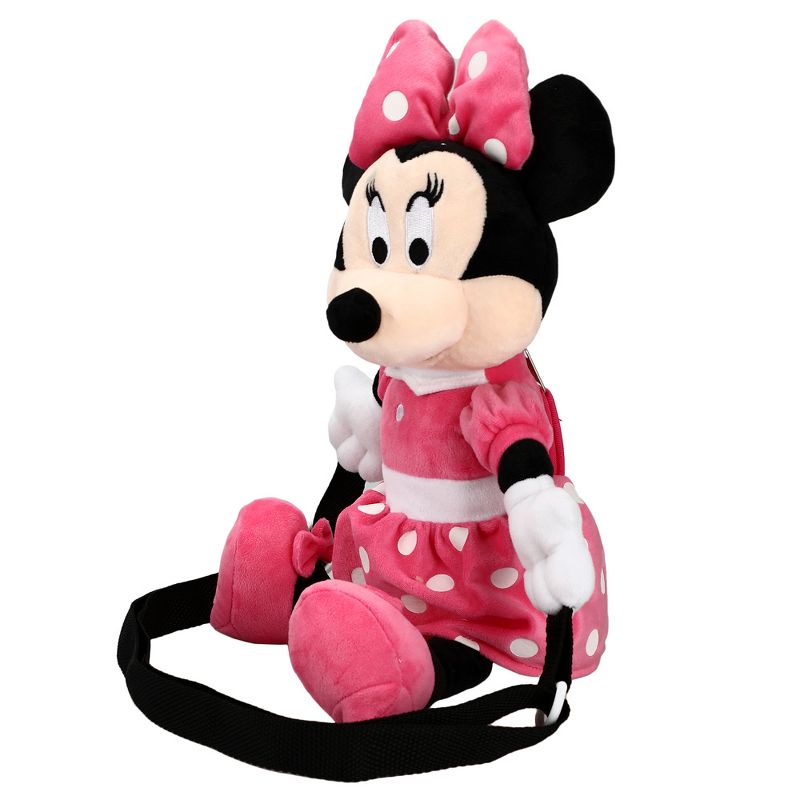 Disney Minnie Mouse Stuffed Plush backpack, 5 of 6