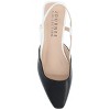 Journee Collection Womens Paislee Sling Back Block Heel Square Toe Flats - 4 of 4