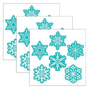 Creative Teaching Press® Snowflakes 6" Designer Cut-Outs, 36 Per Pack, 3 Packs - 1 of 4