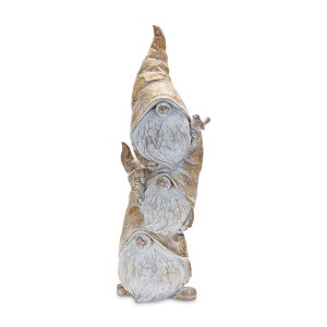 Melrose Carved Spring Gnome Stack 23"H - 1 of 2
