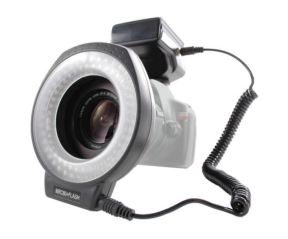DLC 80 LED Hybrid Ringlight/ Ringflash - White (DL-RLF80)
