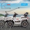 12V Kids Electric Car, 4 Wheeler Electric Vehicles with Remote Control, Spring Suspension, 3 Speeds - 3 of 4